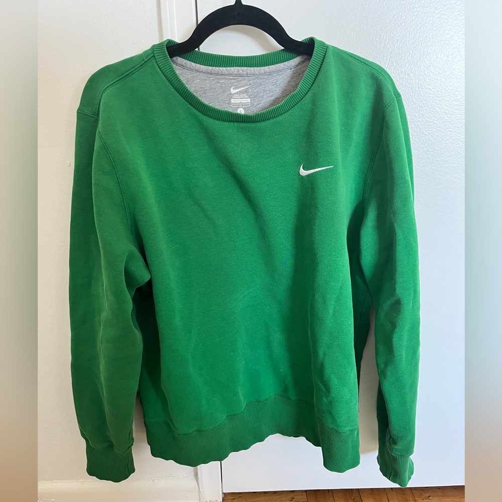 Green Nike Crewneck